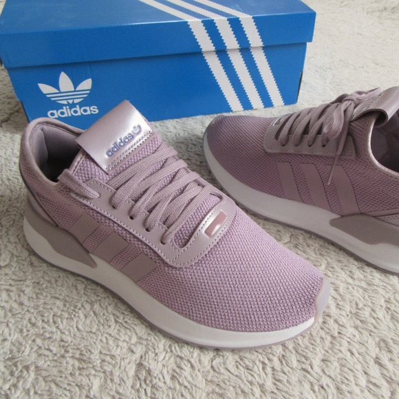 adidas originals u path run sneakers in lilac